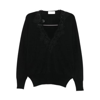 Ermanno Scervino Donna, Maglie, Nero, L, new