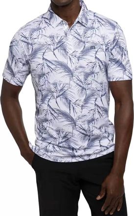 Travis Mathew Around The Bay Polo Shirt In White
