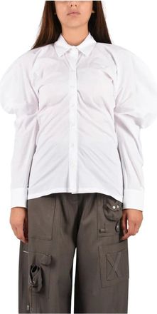 Meimeij Camicia Kimono - - Blouses & Shirts - Donna - Bianco - S