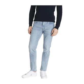 Levi's Heren, Jeans, Blauw, Maat: W28 L30 Katoen