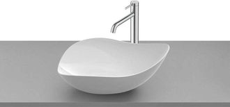 Roca Roca - A327a13000 Ohtake Lavabo De Sobre Encimera Fineceramic Color Blanco Brillo - Ref: A327a13000