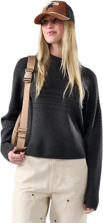 Smartwool Womens Summit Crew Sweater Gray XL