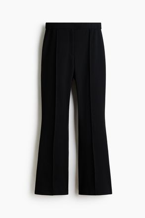 H&M Bootcut-Hose mit Biesennaht - Schwarz