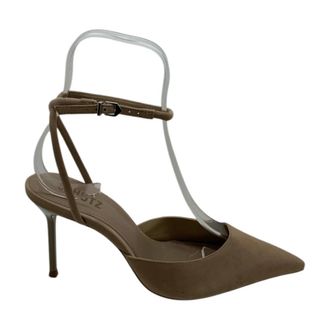 Schutz Pumps, female, Beige, Size: 9 US Slingback Tacco Lucido