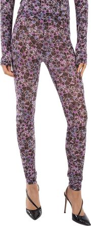 Isabel Marant Joshua Printed Jersey Leggings, Brand Size 36 (US Size 2)