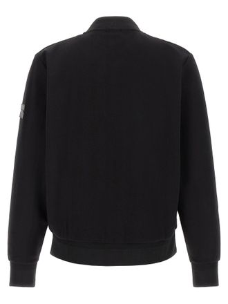 HUGO BOSS Padded Hybrid Sweatshirt - Black