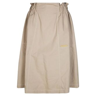 Marni Short Skirts, female, Beige, Size: S Gonna Flared Mid