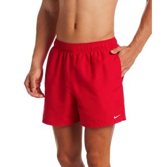 Nike Heren geborduurd logo zwembroek Regular (Universiteitsrood)