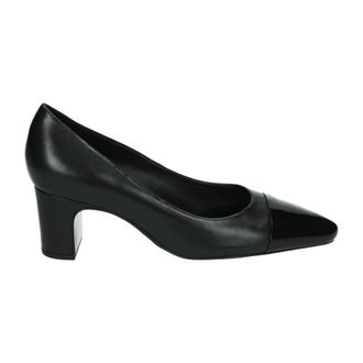 Högl Schoenen, Dames, Zwart, 40 EU, Leer, Zwarte leren pumps