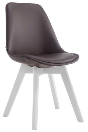 Clp Silla De Comedor Manado Marr&oacute;n Blanco
