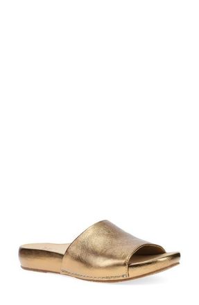 Dansko Twyla Slide Sandal in Bronze at Nordstrom, Size 11.5-12Us