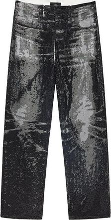 Purple P018 Trompe Loeil - - Jeans - Uomo - Nero - W29