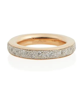 POMELLATO Iconica 18kt gold ring with diamonds