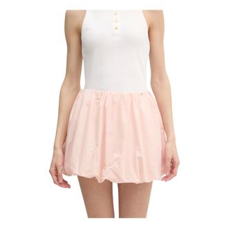 Gaud&igrave; Falda Mini Globo - Skirts - Mujer - Rosa - XL