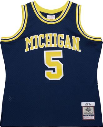 Mitchell & Ness x NCAA Top Michigan Wolverines 1991-92 Jalen Rose - Blu