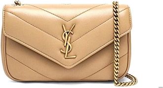 Saint Laurent Borsa - Dames - Tassen - Beige - Maat: ONE Size