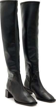 AllSaints Avril Over the Knee Boot in Black at Nordstrom, Size 8Us