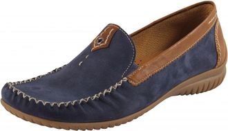 Gabor California N, Womens Court Shoes, Navy Blue Nubuck/Brown Leather, 6.5 UK