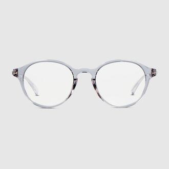 Gucci Round Optical Frame, Grey