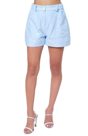 Ciebon Susana Cotton Blend Short in Light Blue at Nordstrom, Size X-Small
