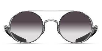 Matsuda M3128 PW-BLK Mens Sunglasses Silver Size 48