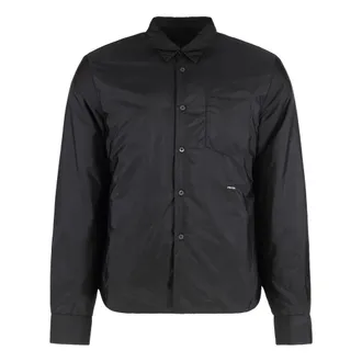 Prada Re-Nylon shirt - Heren - Zomerjassen - Zwart - M - Nylon - Jassen