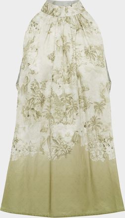 Aqua Blu Australia Alice Toile Halter Top