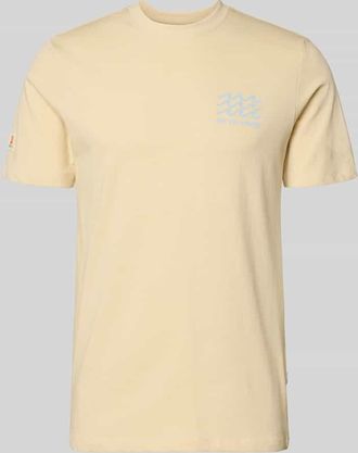 Blend T-Shirt mit Motiv-Print Modell SUN ISLAND in Sand, Gr&ouml;&szlig;e XXL