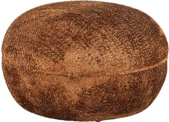 Richmond Interiors Design Sitzpouf Jace &oslash; 65 cm, Cinnamon