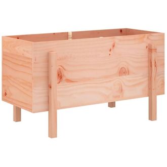 Berkfield Home Garden Raised Bed 101x50x57 cm Solid Wood Douglas in Light Brown | Size: 101 x 50 x 57 cm