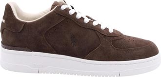 Polo Ralph Lauren Worm Sneaker - Heren - Sneakers - Bruin - 42 EU - Schoenen