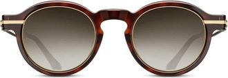 Matsuda M2050 Zonnebril - unisex - Zonnebrillen - Bruin - 46 MM - Accessoires