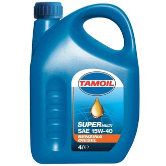 OEM 3 X Olio Lubrificante Tamoil Super Sae 15/40 4 L