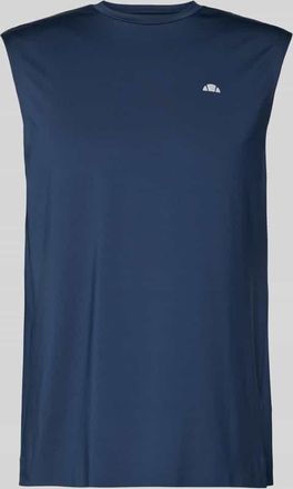 Ellesse Relaxed Fit Top mit Logo-Print Modell OLIOS in Marine, Gr&ouml;&szlig;e XXL