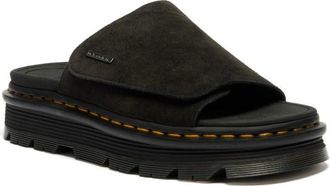 Dr. Martens Zebzag Slide EH Suede Sandalen - Unisex | schwarz