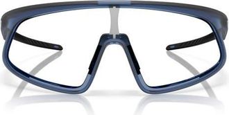 Oakley RSLV 149mm Prizm Polarized Shield Sunglasses in Grey at Nordstrom