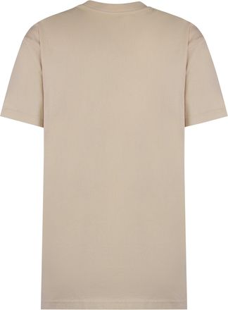 Vivienne Westwood Womens Crew-Neck Organic Cotton T-Shirt Beige T-Shirts & Jerseys