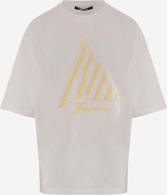 Jacquemus Baumwoll-T-Shirt mit Logo