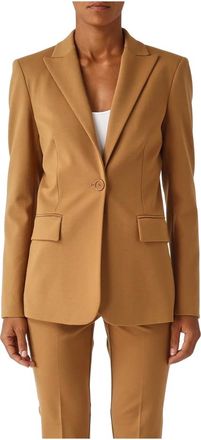 Pinko Mujer, Chaquetas, Beige, Talla: L