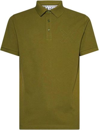 John Richmond Tachila Polo - Heren - Polos - Groen - 2XL - Katoen - Tops