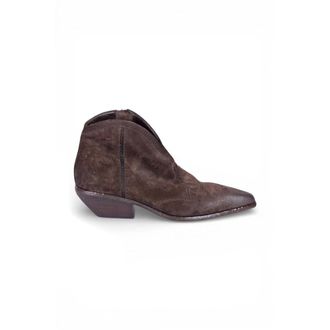 Elena Iachi Cowboy Boots, female, Brown, Size: 6 US Tronchetto Texano