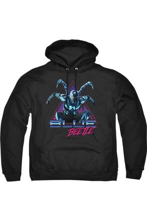 Gildan Blue Beetle (2023) Leaping Triangle Adult Pull Over Hoodie / Hooded Sweatshirt