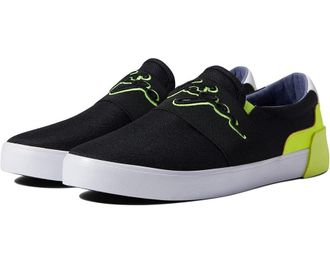 Tommy Hilfiger Realist Sneakers Black Slip On Comfort Casual Shoes GAL132