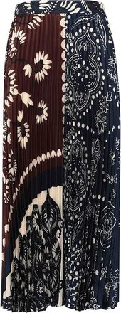 Max Mara Wkdmilord Printed Twill Skirt