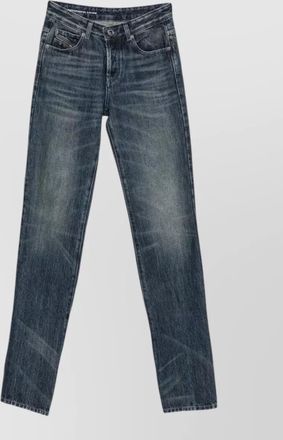 Diesel denim straight-leg jeans