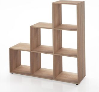 Vicco Estantería escalonada, Sonoma, 105 x 107.5 cm