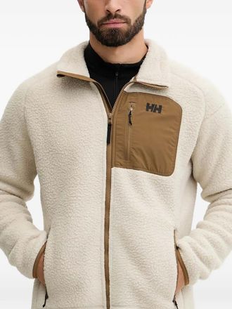 Helly Hansen Sweater met rits en zak - Beige
