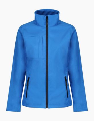 Regatta Womens Regatta Womens/Ladies Octagon II Waterproof Soft Shell Jacket - Blue - Size: 16