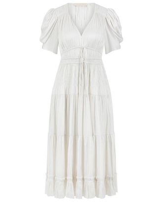 Ulla Johnson Midikleid aus Satin Daria