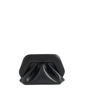 Themoir&egrave; Black Bios Small Structured Vegan Clutch